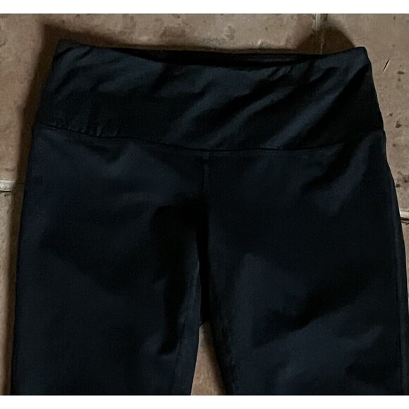 Zella womens black midnrise athletics leggings Gorpcore Balletcore casual yoga S - Picture 7 of 7